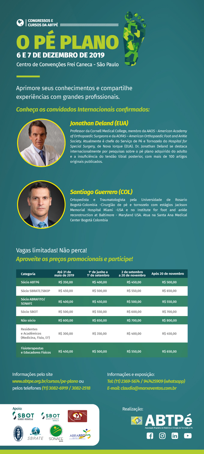 O p&eacute; plano - 6 a7 de Dezembro de 2019