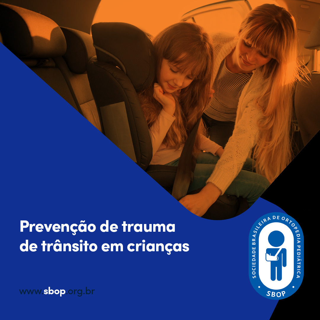 Preven&ccedil;&atilde;o de trauma de tr&acirc;nsito em crian&ccedil;as