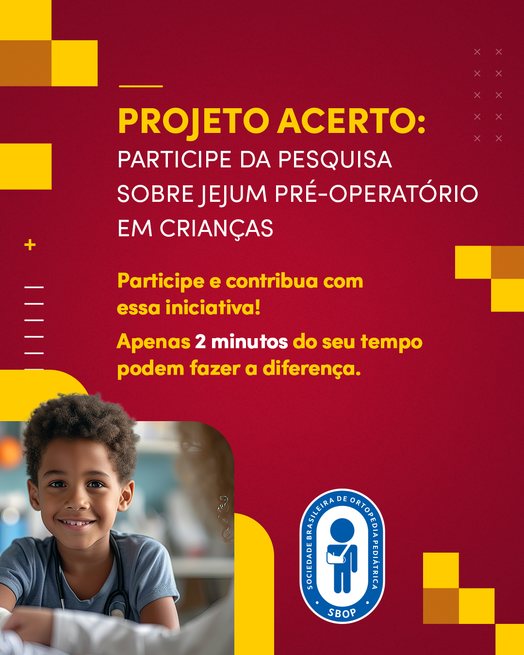 Projeto ACERTO: pesquisa sobre jejum pr&eacute;-operat&oacute;rio